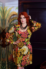 Tuesday Mini Dress - Sandalwood Floral