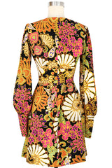 Tuesday Mini Dress - Sandalwood Floral