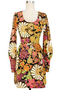 Tuesday Mini Dress - Sandalwood Floral