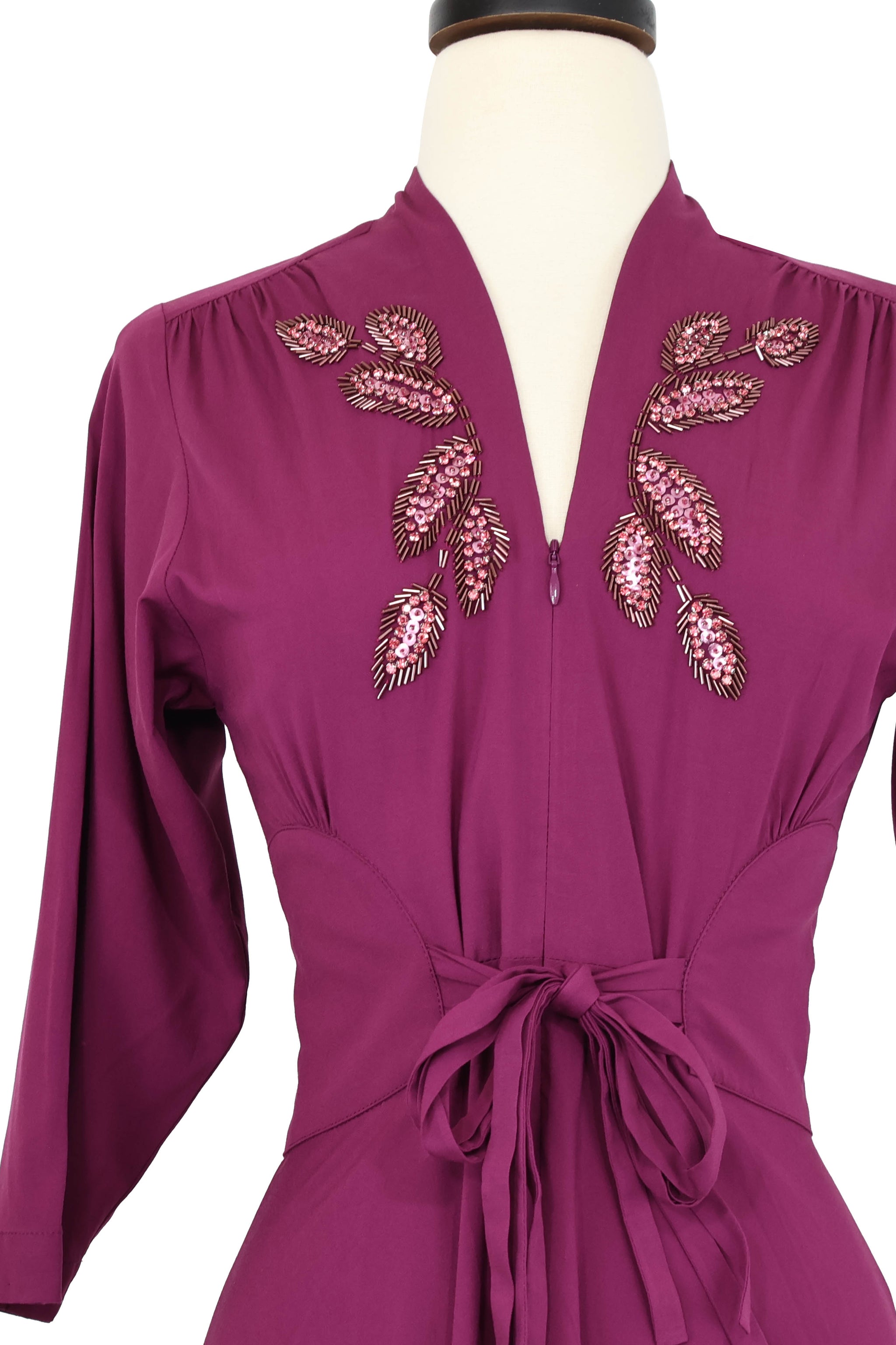 Sylvia Seaside Gown - Eggplant