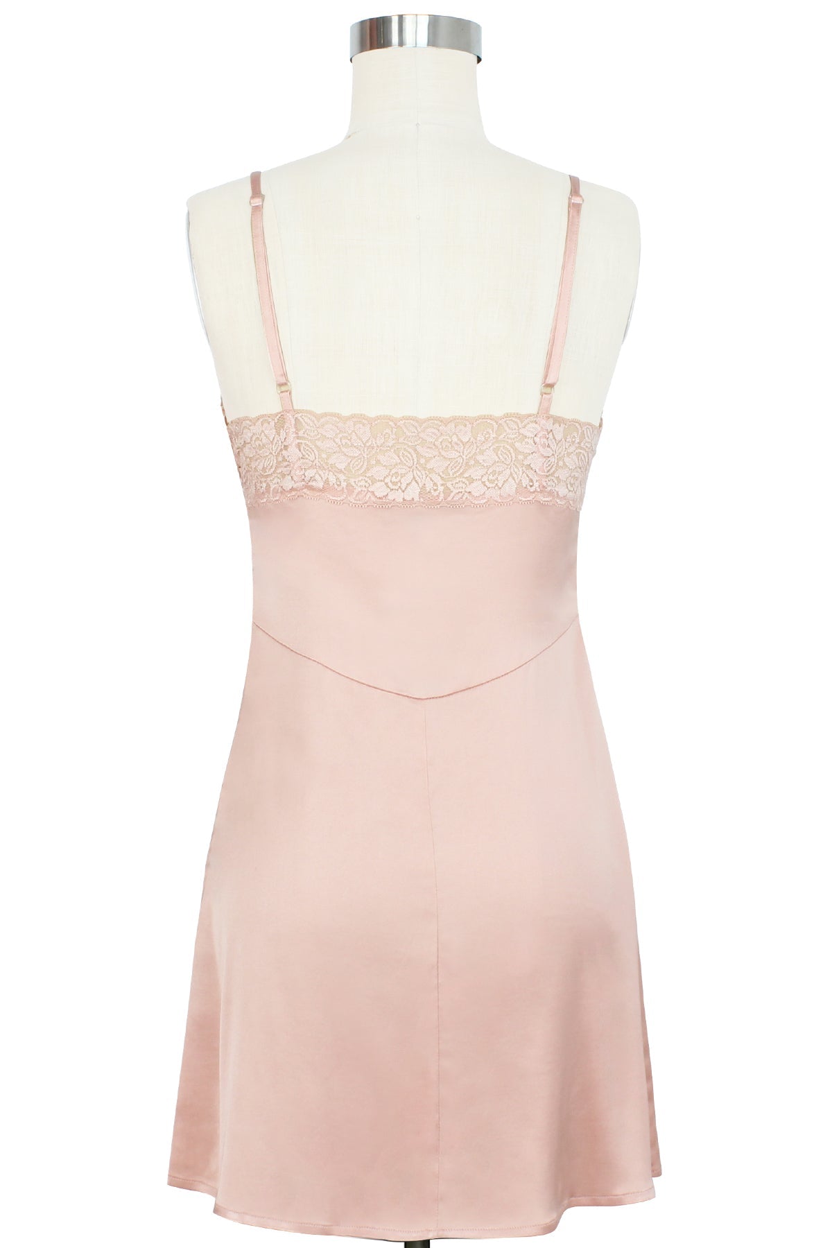 Vintage Slip Dress - Peach - Peach Boudoir
