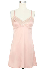 Vintage Slip Dress - Peach - Peach Boudoir