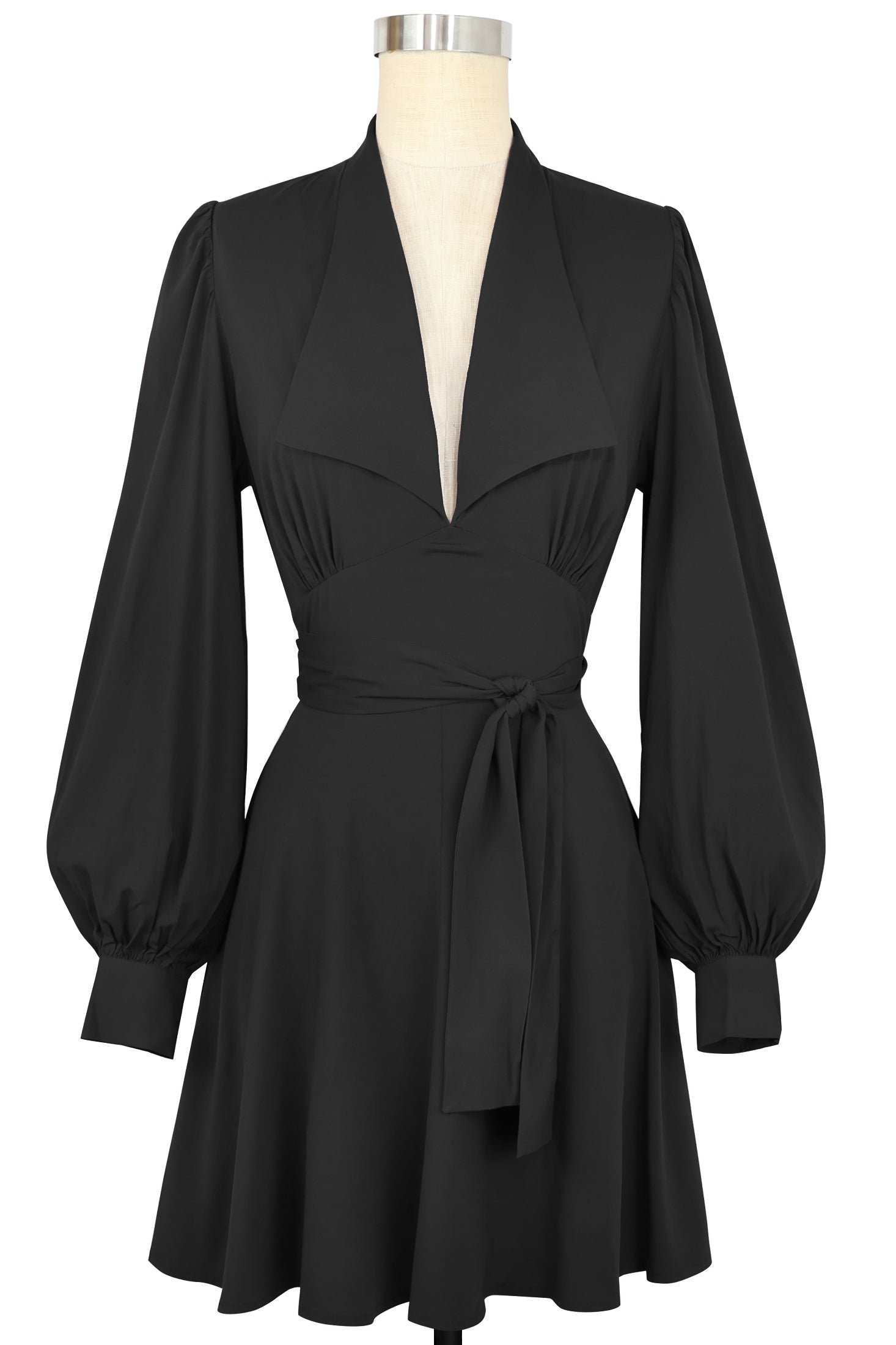 Babe Long Sleeve Dress - Black