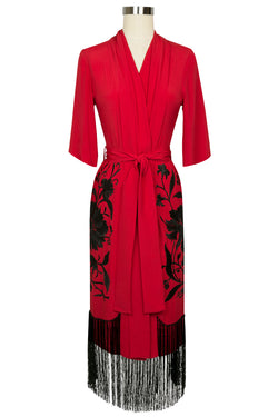 Flapper Robe - Red