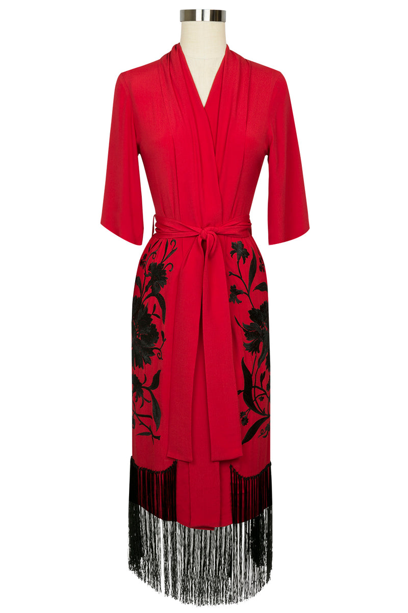 Flapper Robe - Red