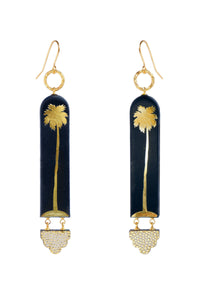 Rosita Bonita Tangier Palmetto Drop Earrings