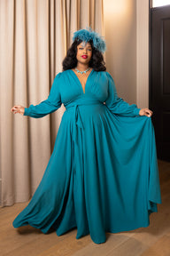 Gene Dress - Teal