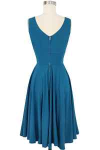 Norma Jean Dress - Teal