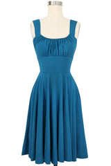 Norma Jean Dress - Teal