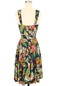 Annette Dress - Tiki Floral