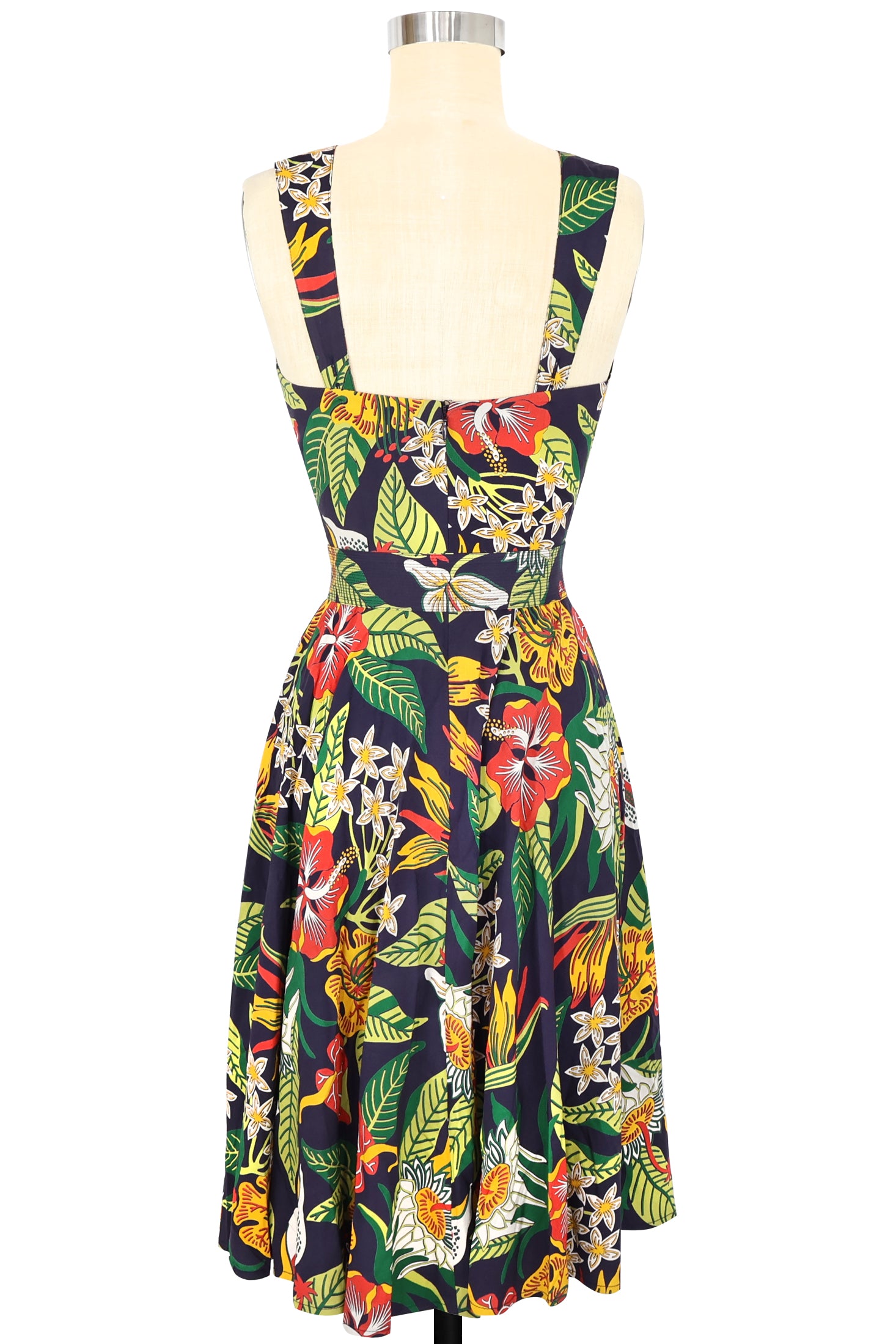 Annette Dress - Tiki Floral