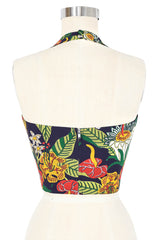 Lena Halter Top - Tiki Floral ##description##