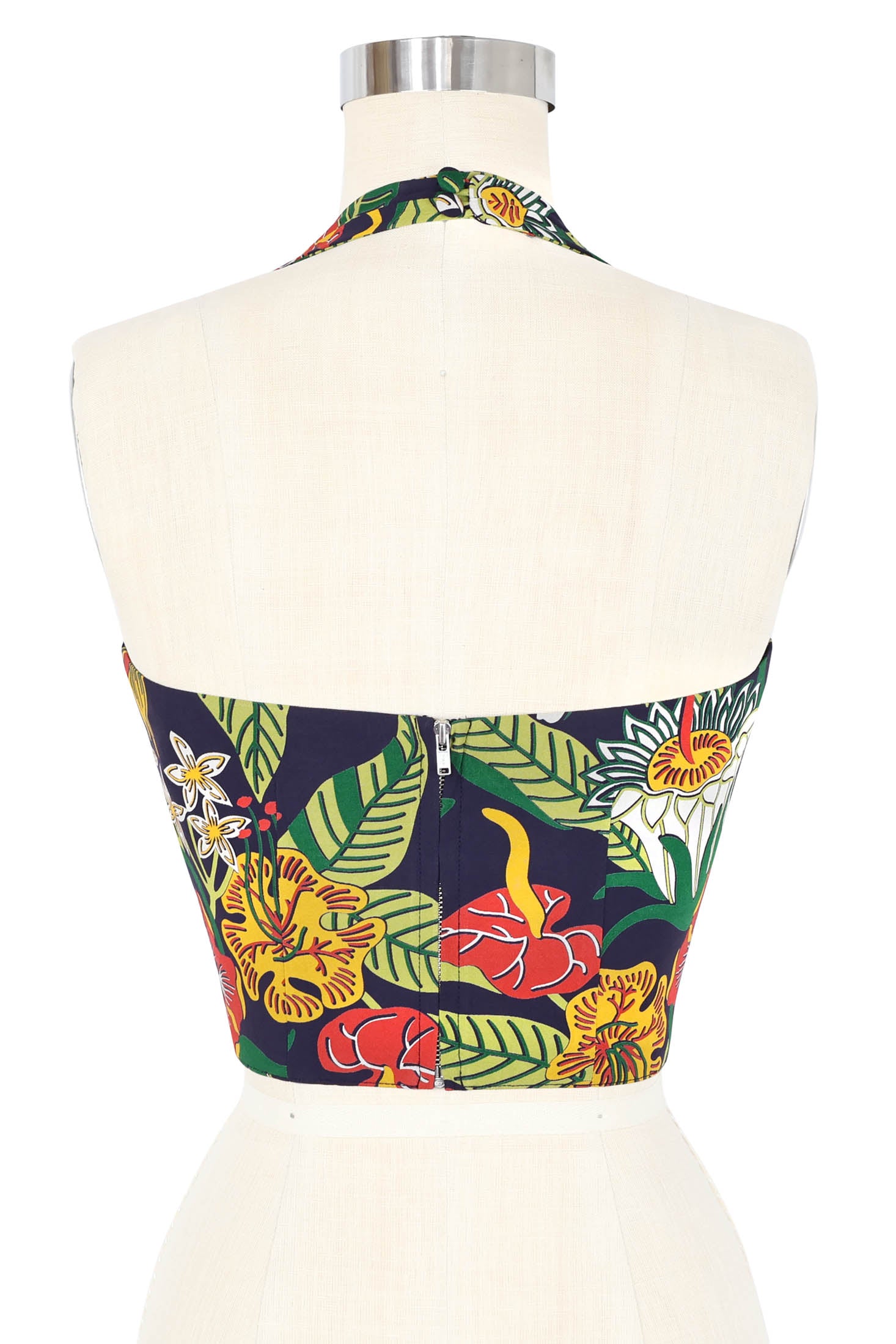 Lena Halter Top - Tiki Floral ##description##