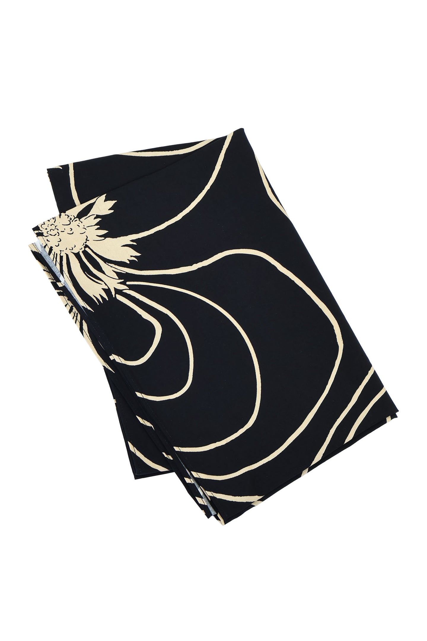 Wrap Scarf - Waves and Waterlilies