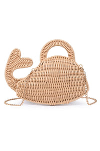 Urban Expressions Dory Fish Straw Clutch