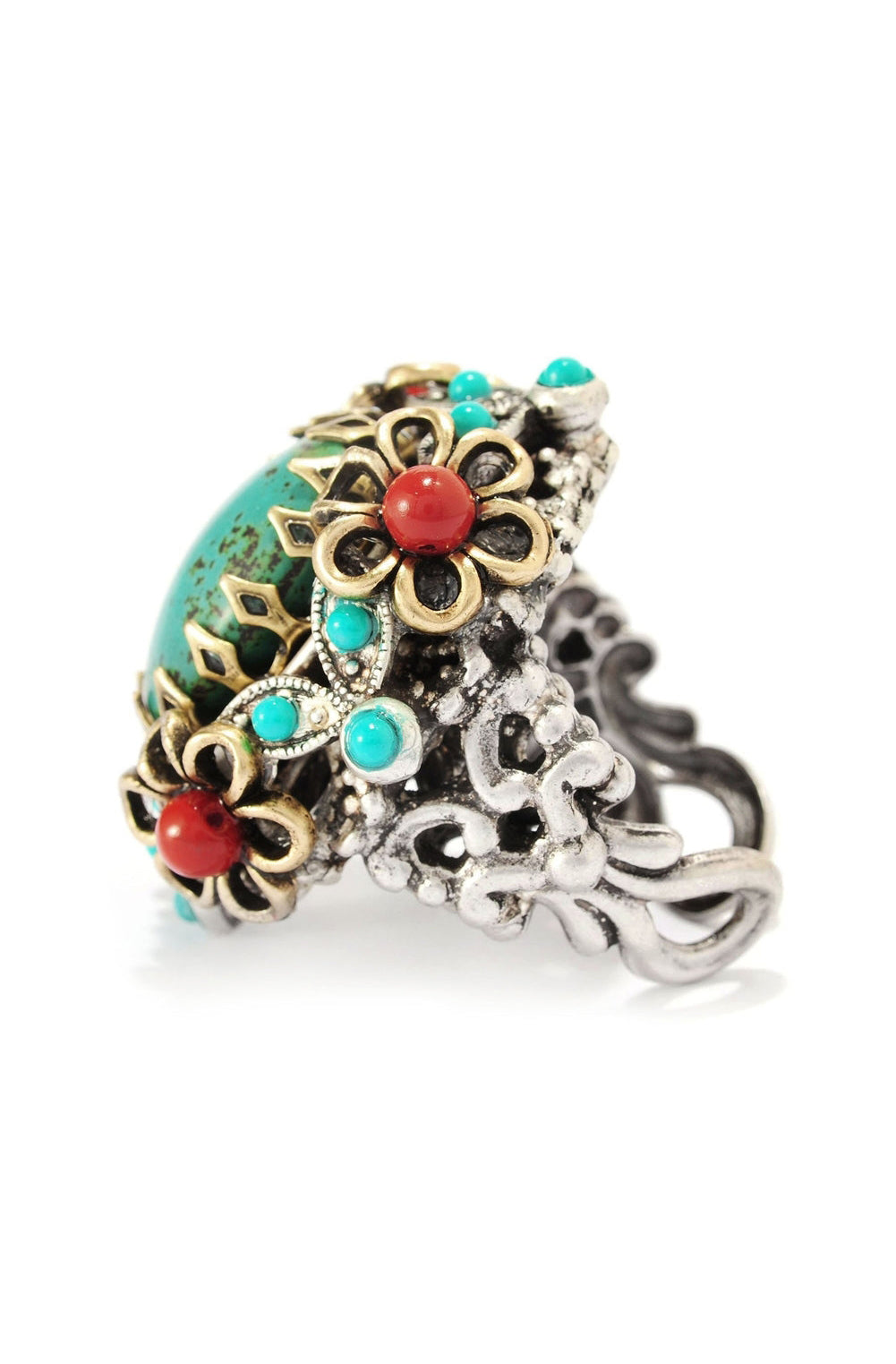 Sweet Romance Mojave Turquoise Desert Ring