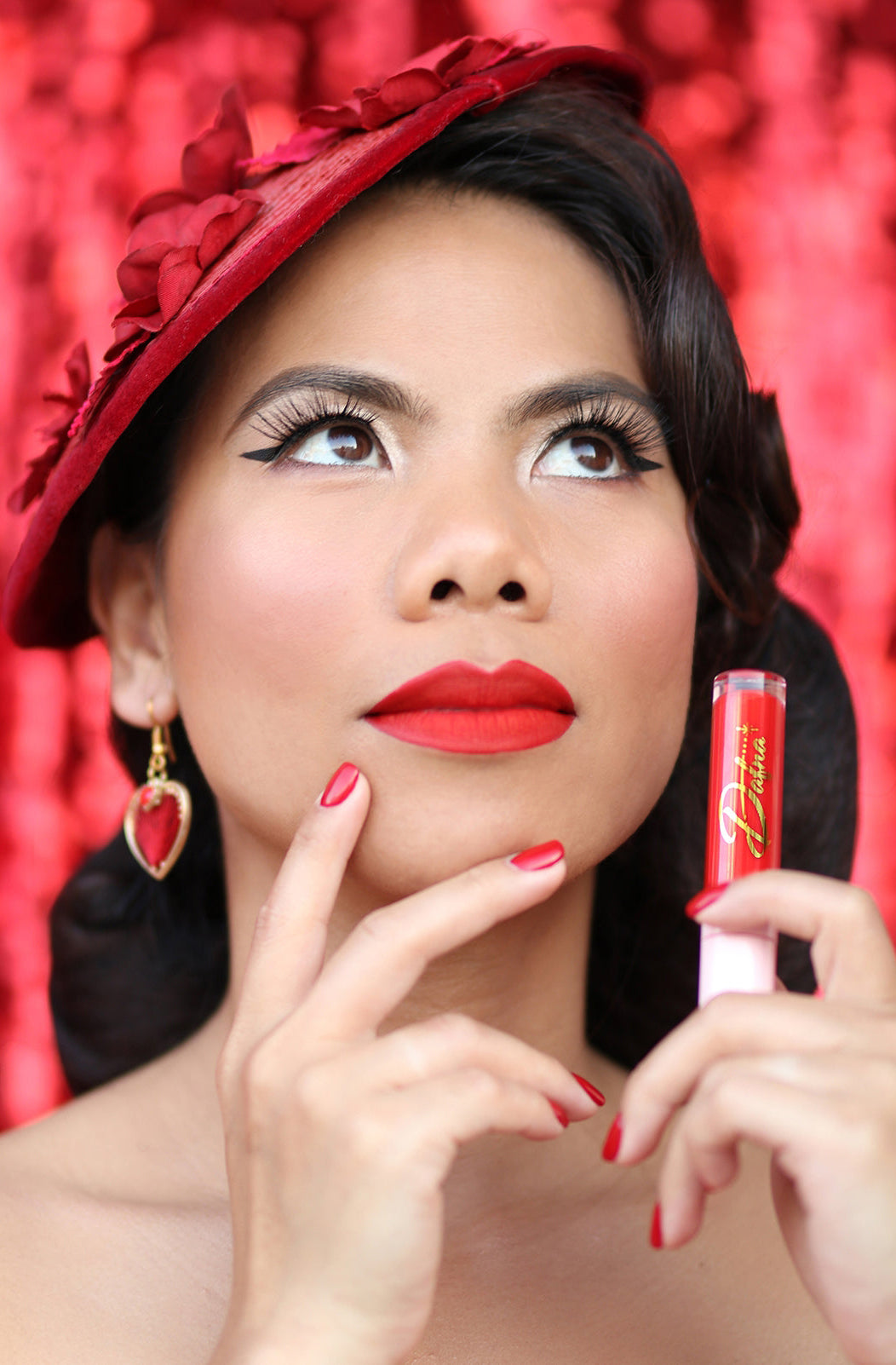 Dafna Beauty Perfect Red Liquid Lipstick - Final Sale