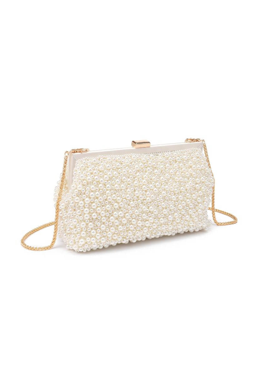 Urban Expressions Samira Evening Bag - Ivory