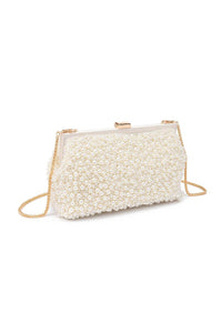 Urban Expressions Samira Evening Bag - Ivory