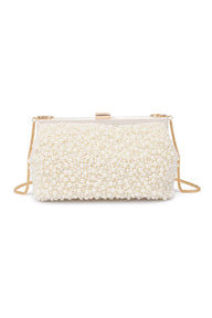 Urban Expressions Samira Evening Bag - Ivory