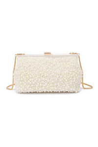 Urban Expressions Samira Evening Bag - Ivory