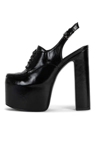 Jeffrey Campbell Last 4 Ever Platform Sling Back Oxford