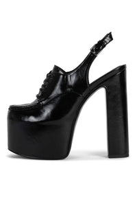 Jeffrey Campbell Last 4 Ever Platform Sling Back Oxford