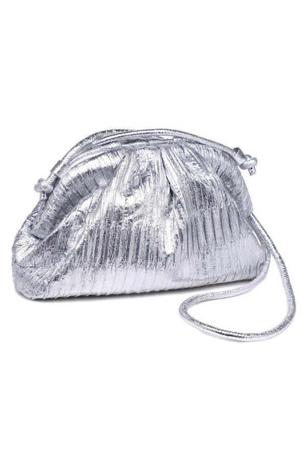 Moda Luxe Laila Handbag - Silver
