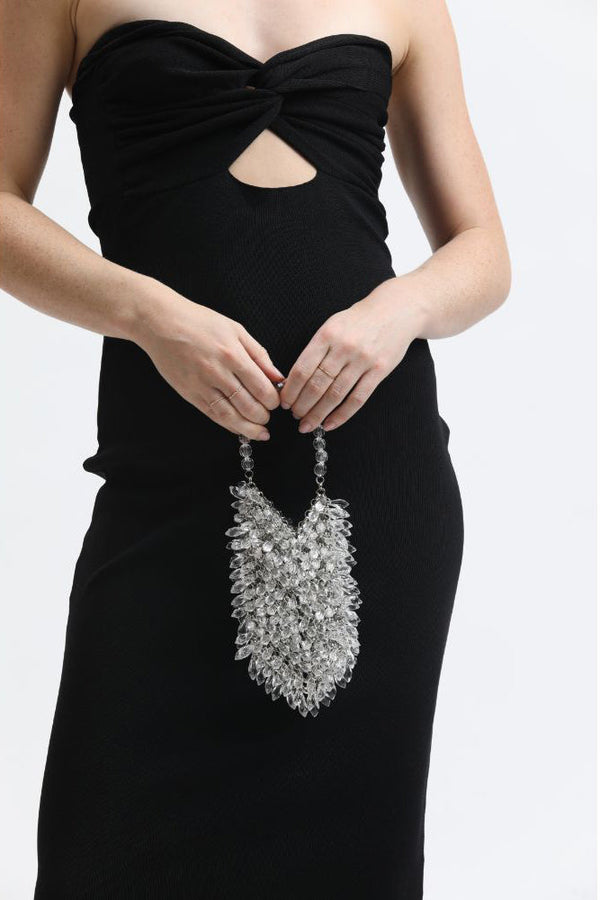 Moda Luxe Mariah Handbag - Silver