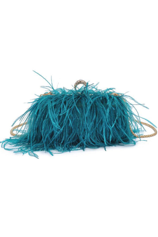 Moda Luxe Harlow Handbag - Turquoise