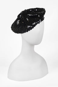 Sequin Beret