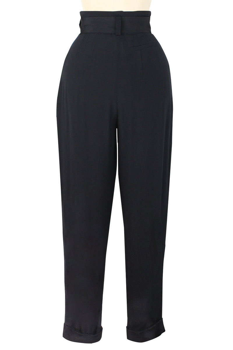 Sainsburys Womens Black Trousers Size 12 L28 in – Preworn Ltd