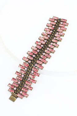 De Luxe Pink Geo Bracelet
