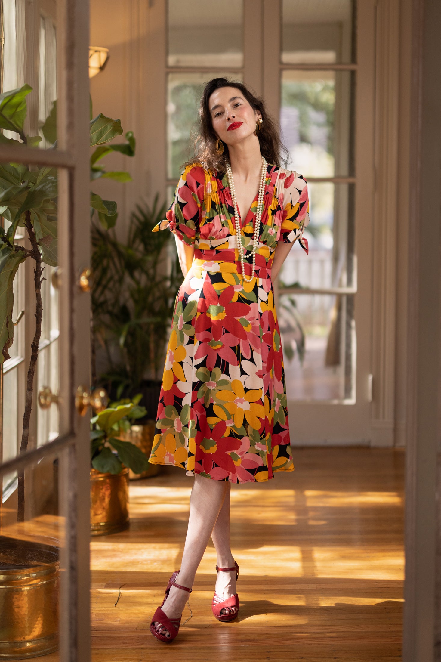 40s dress My Forties Dress Revisited