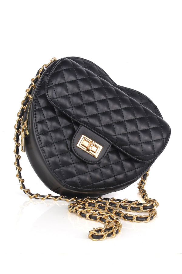 Urban Expressions Euphemia Quilted Heart Purse