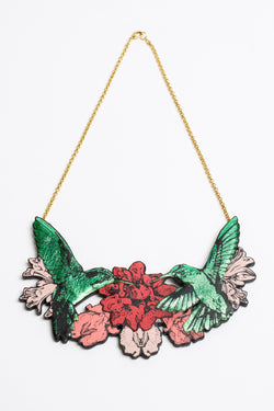 Rosita Bonita Double Hummingbird Necklace