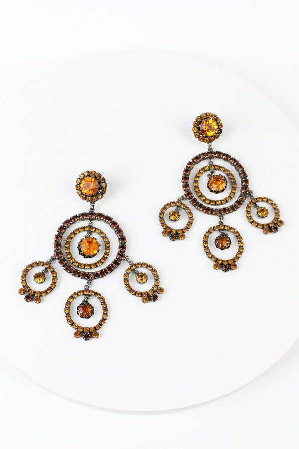 De Luxe Gypsy Circle Earrings