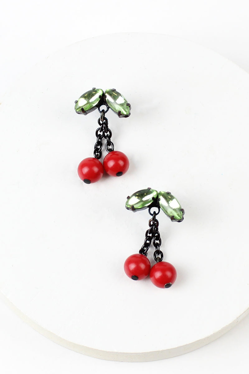 De Luxe Cherry Earrings