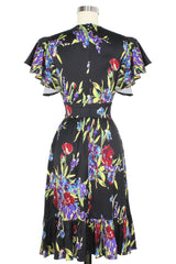 Mai Tie Dress - Midnight Garden - Final Sale