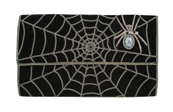 Chain Spider Web Clutch