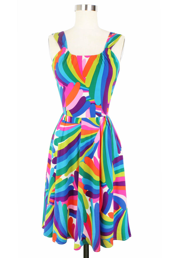 Lucky Aloha Dress - Rainbow Bright - Final Sale