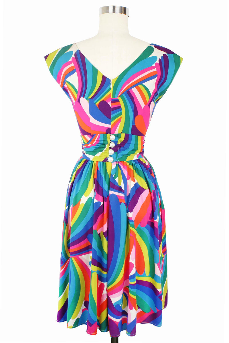 Cassandra Dress - Rainbow Bright - Final Sale