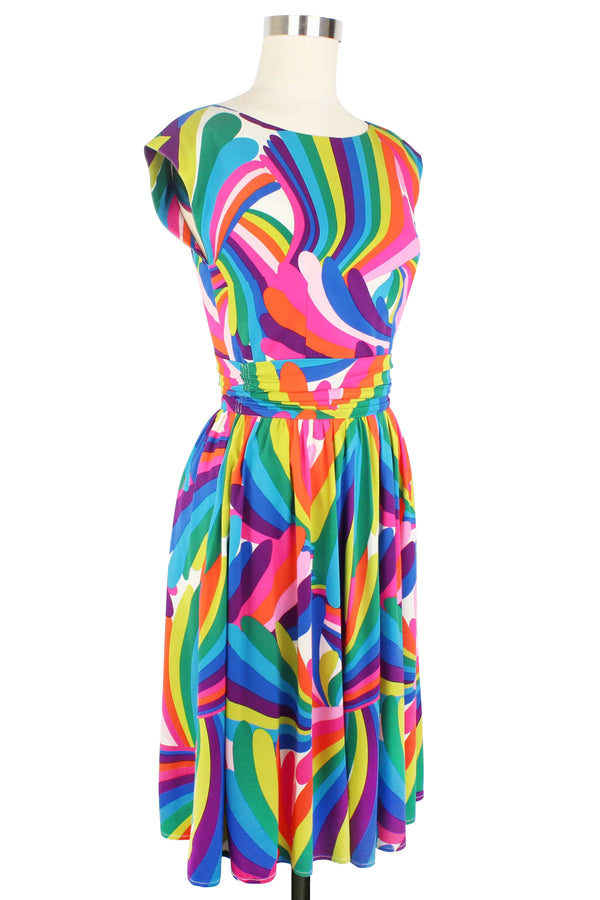 Cassandra Dress - Rainbow Bright - Final Sale