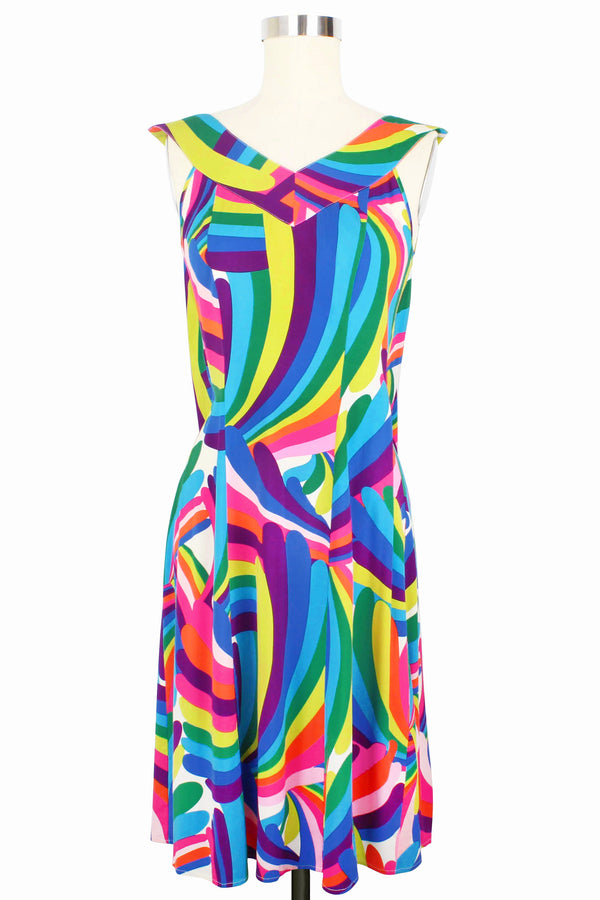 Muu Muu Dress- Rainbow Bright - Final Sale