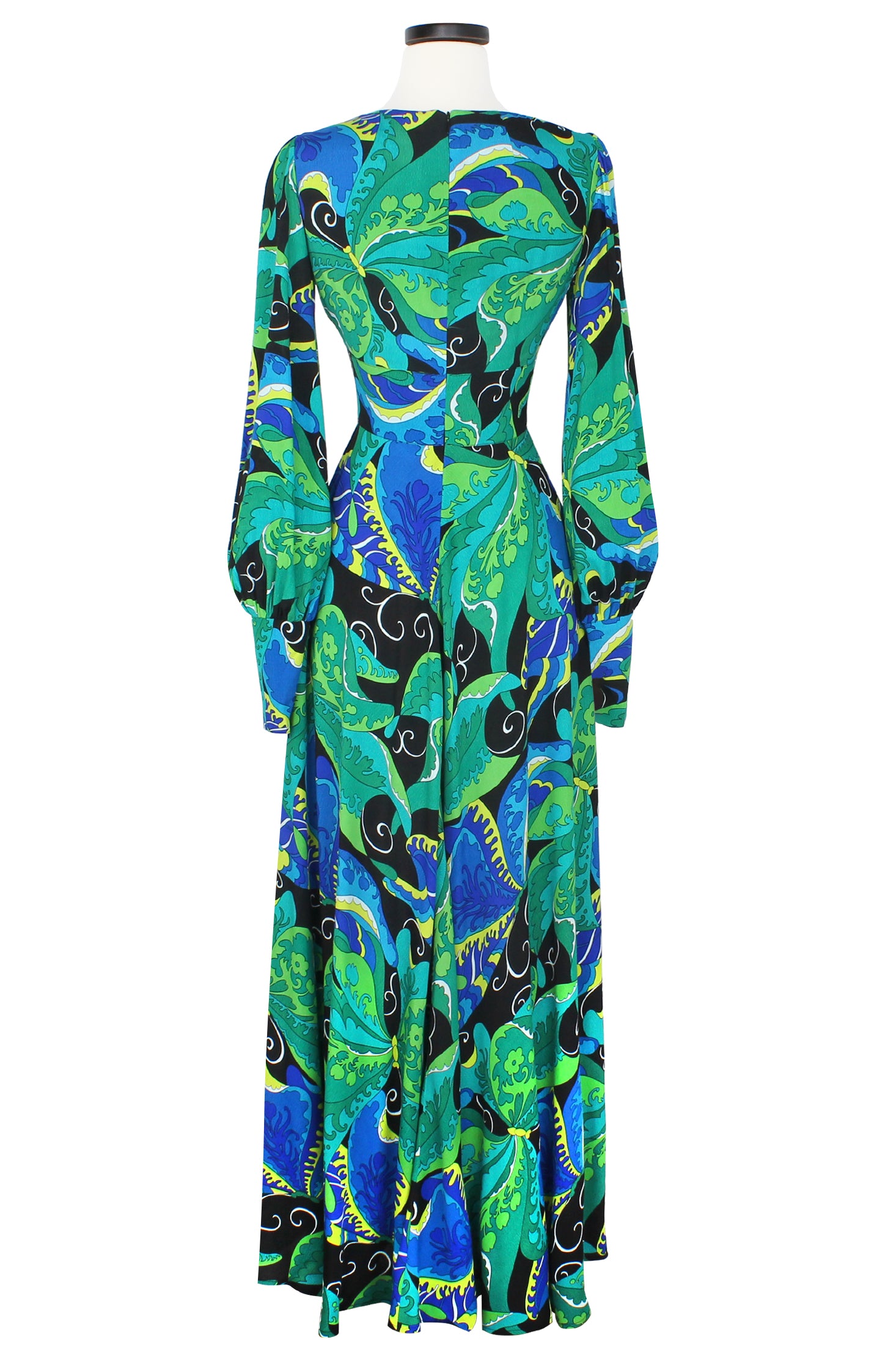 Trashy Diva - Trashy Diva Clothing Tuesday Long Dress - Psychedelic Butterflies
