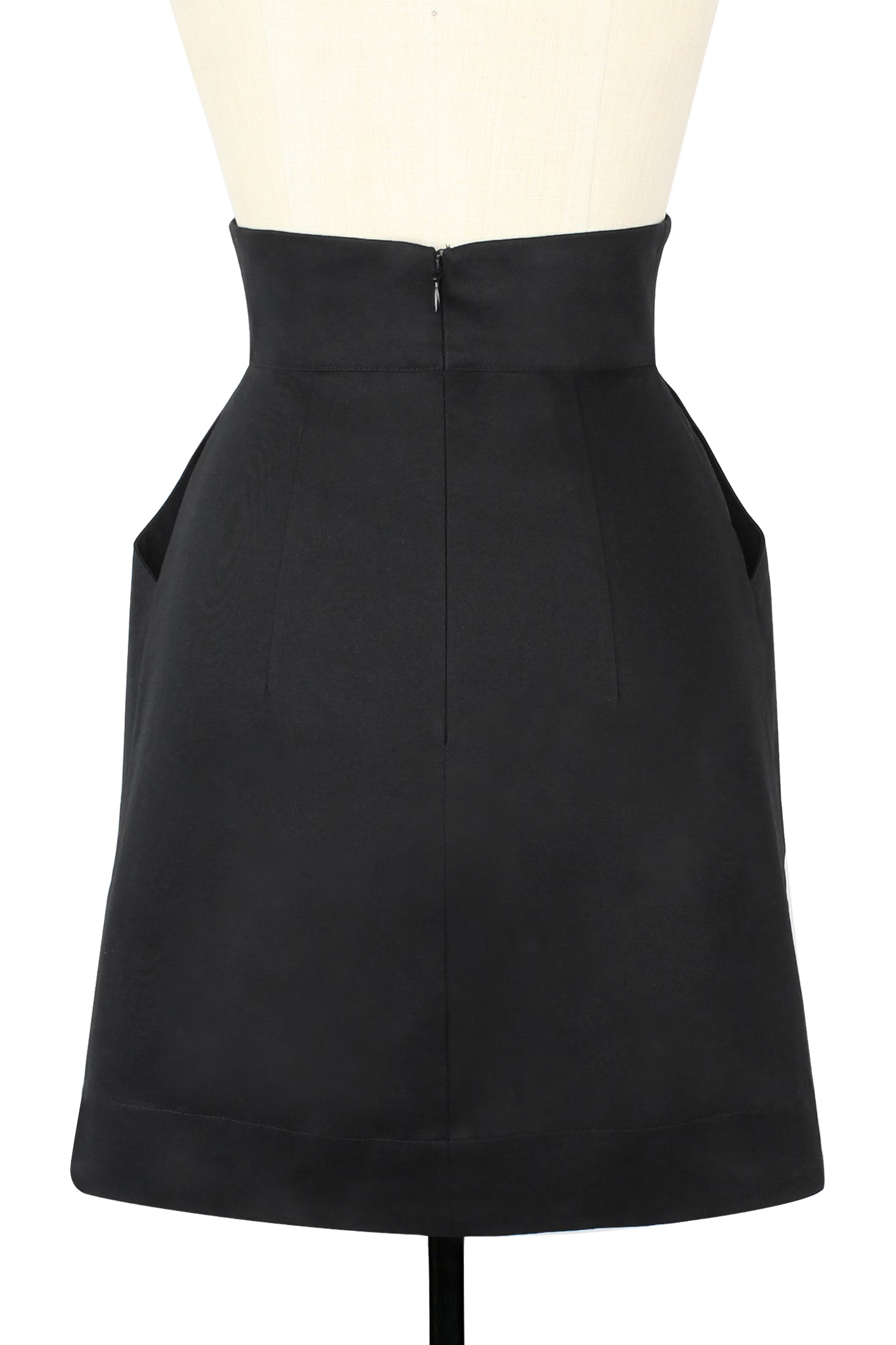 Tulip Mini Skirt - Stretch Cotton Twill - Final Sale 2 Tulip Mini Skirt - Stretch Cotton Twill - Final Sale 2