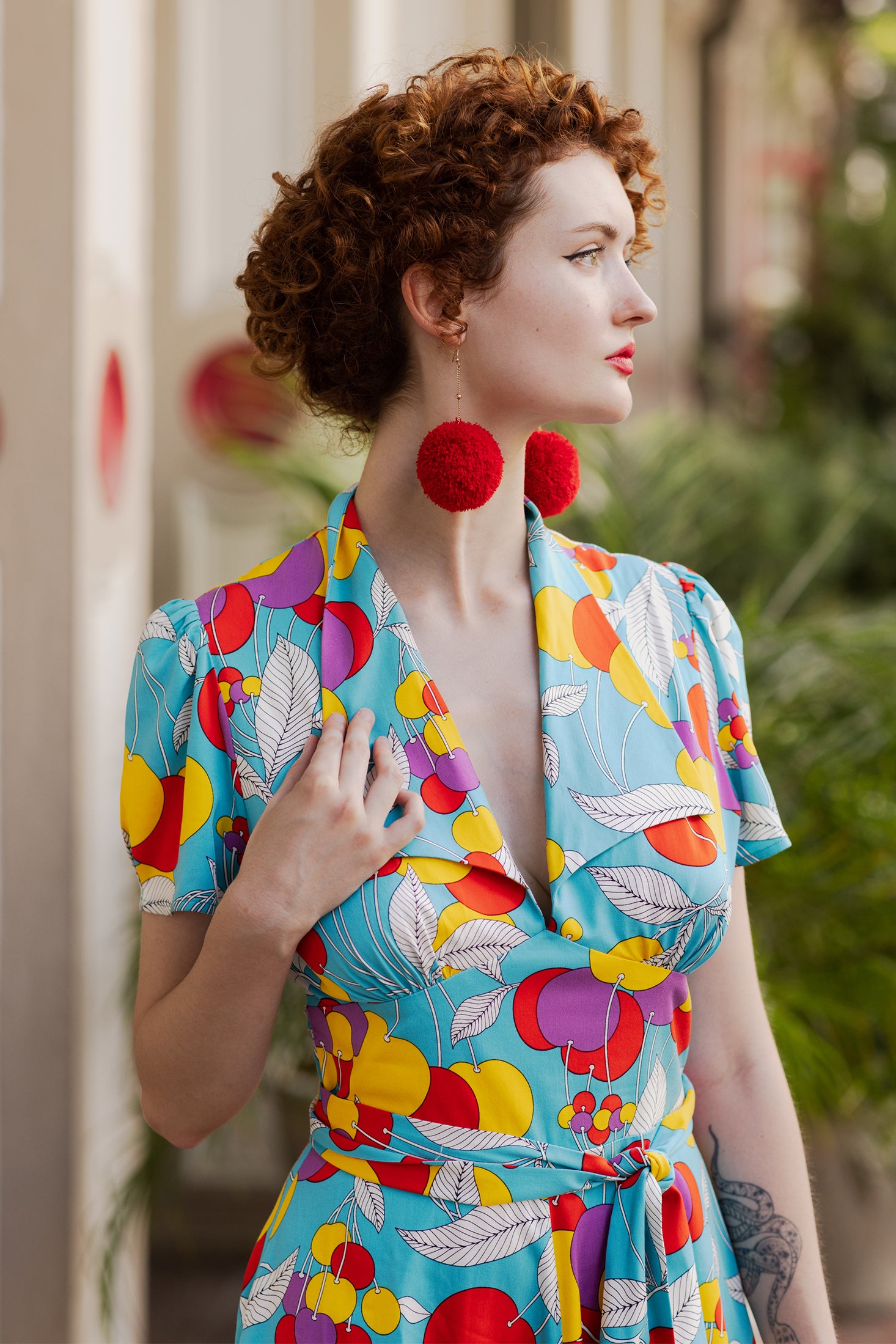 trashy club dresses Stacia Circle Dress - Tutti Fruity