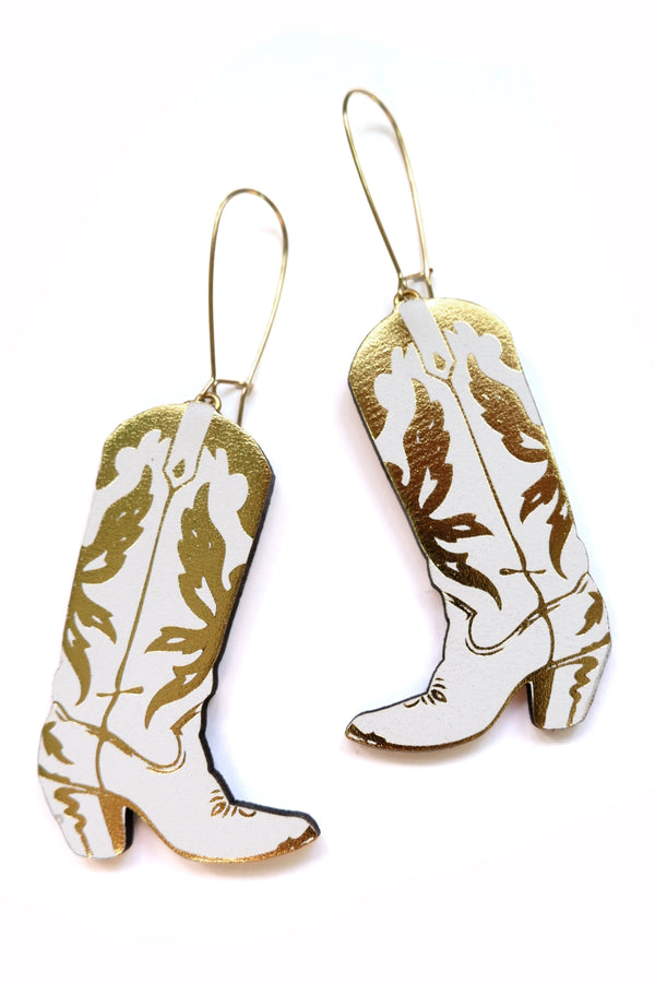 Rosita Bonita Western Boot Earrings