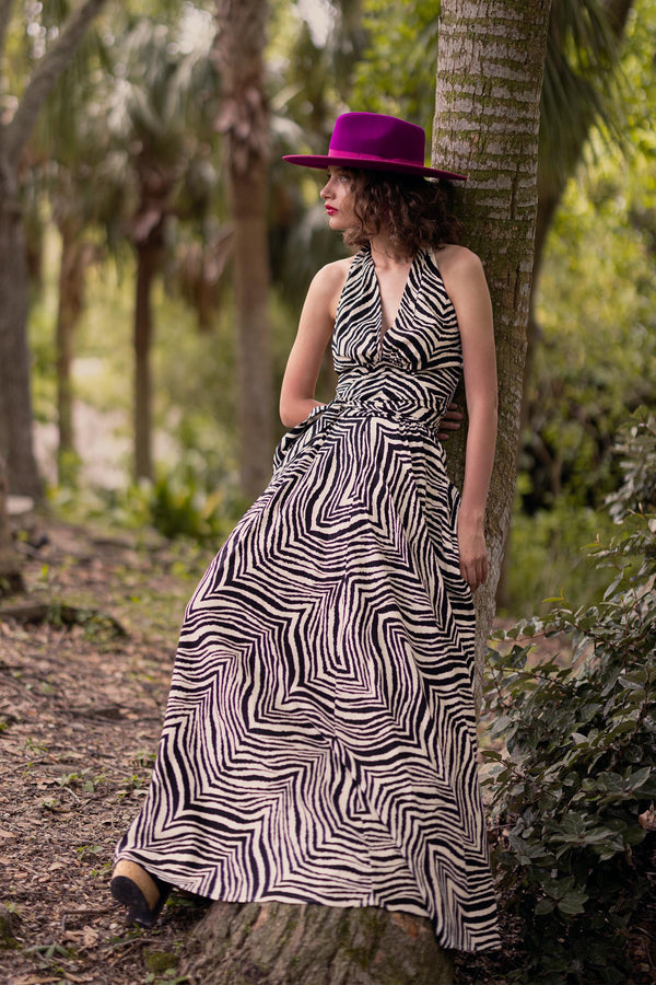 Helena  Dress - Gigi's Zebra - Sale