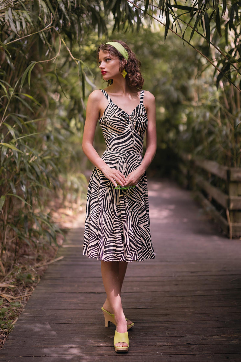 L'Amour Dress - Gigi's Zebra - Sale